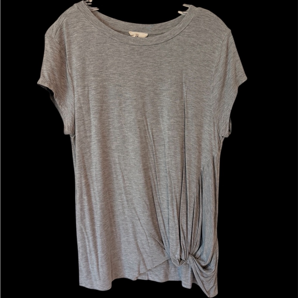 T2 Love Gray Short Sleeve Women's Tee